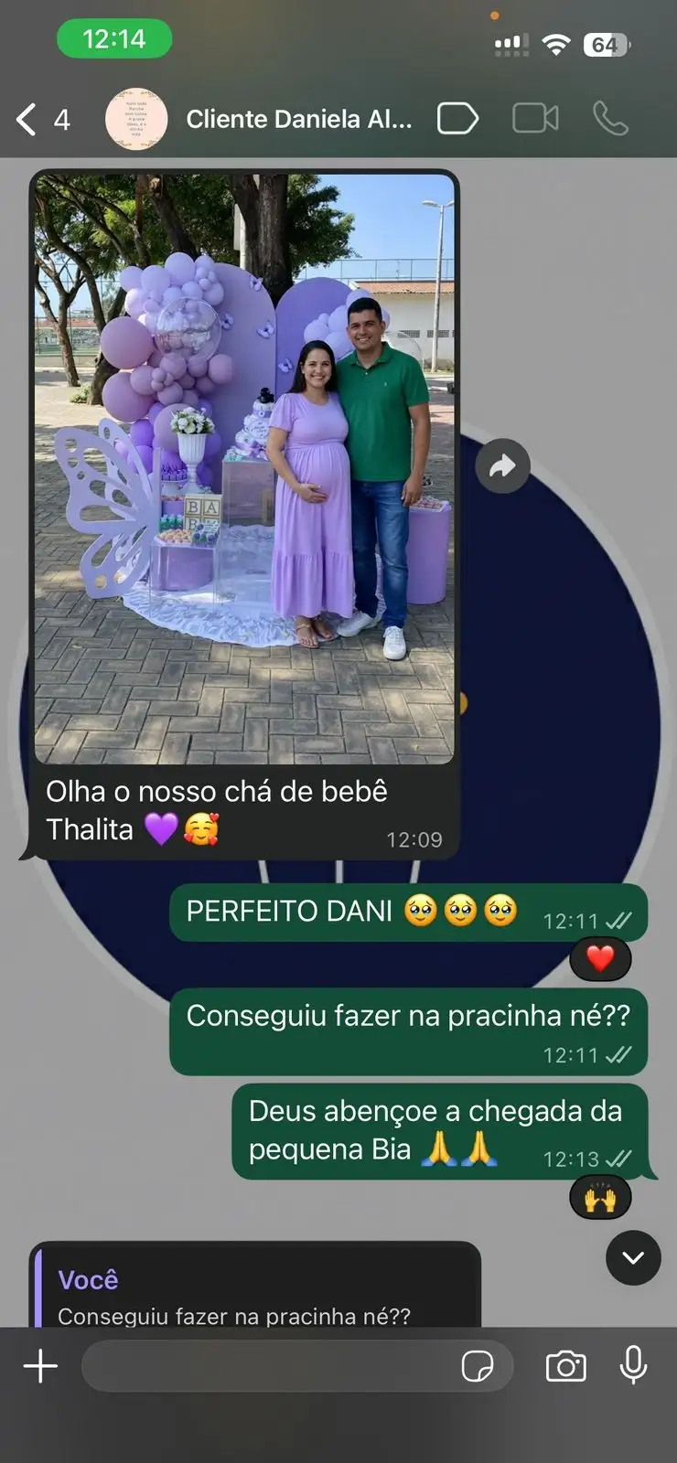 Depoimento de cliente