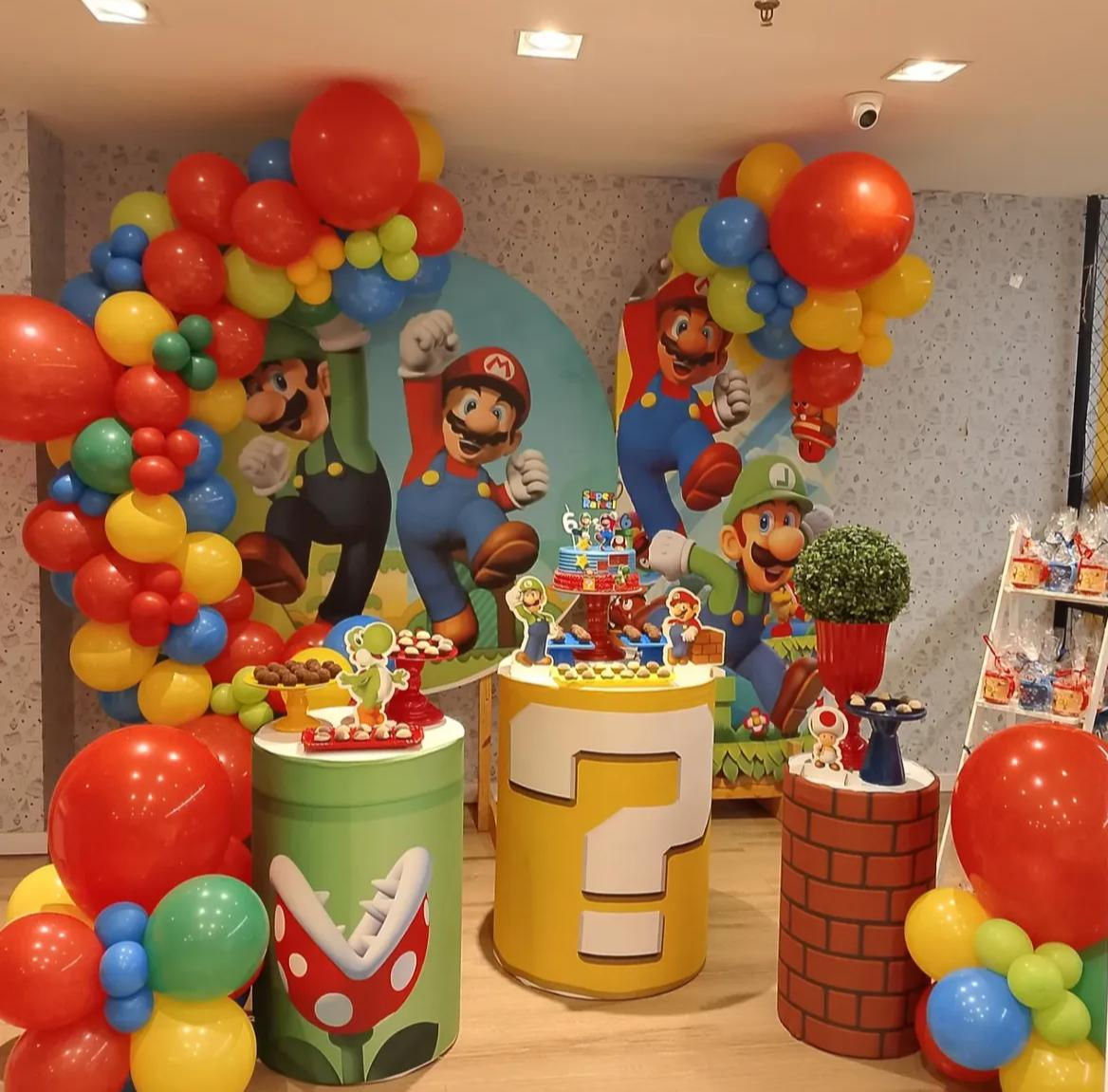 Festa montada com moldes â exemplo 15